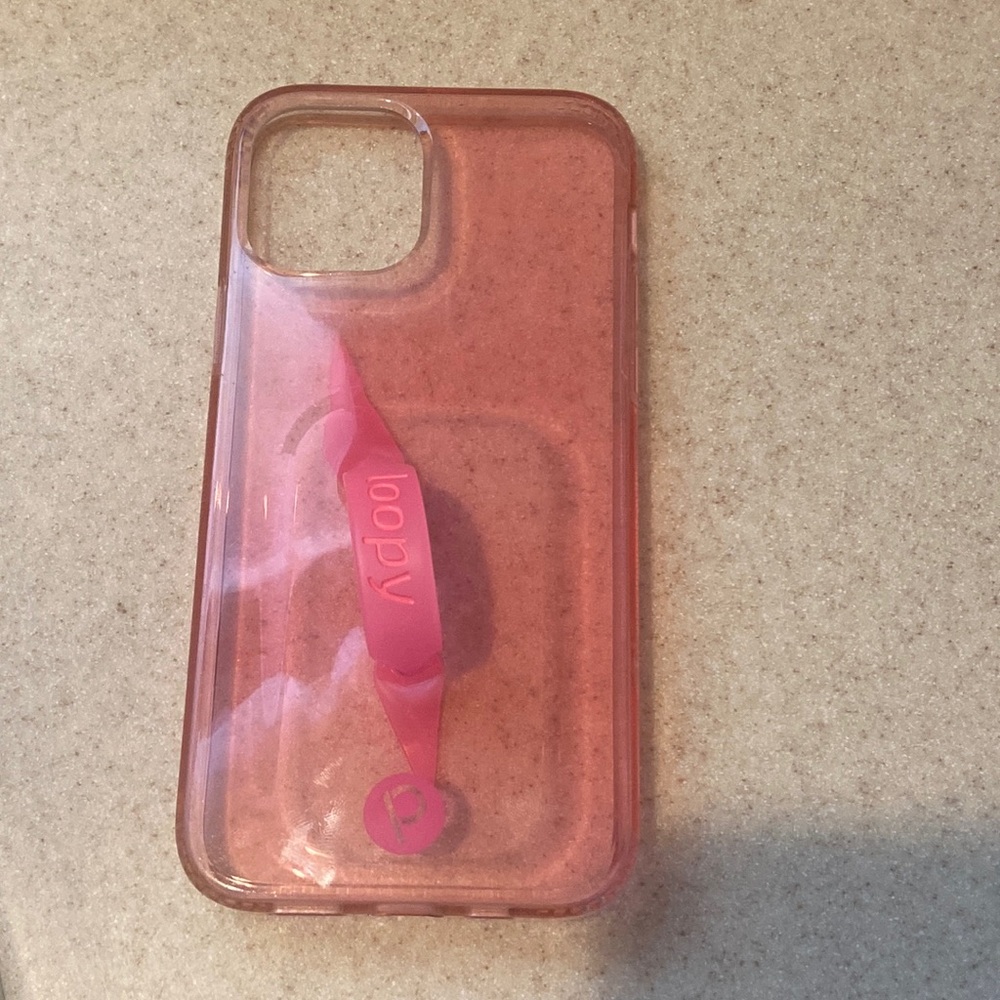 Neon Pink Loopy Case for iPhone 12